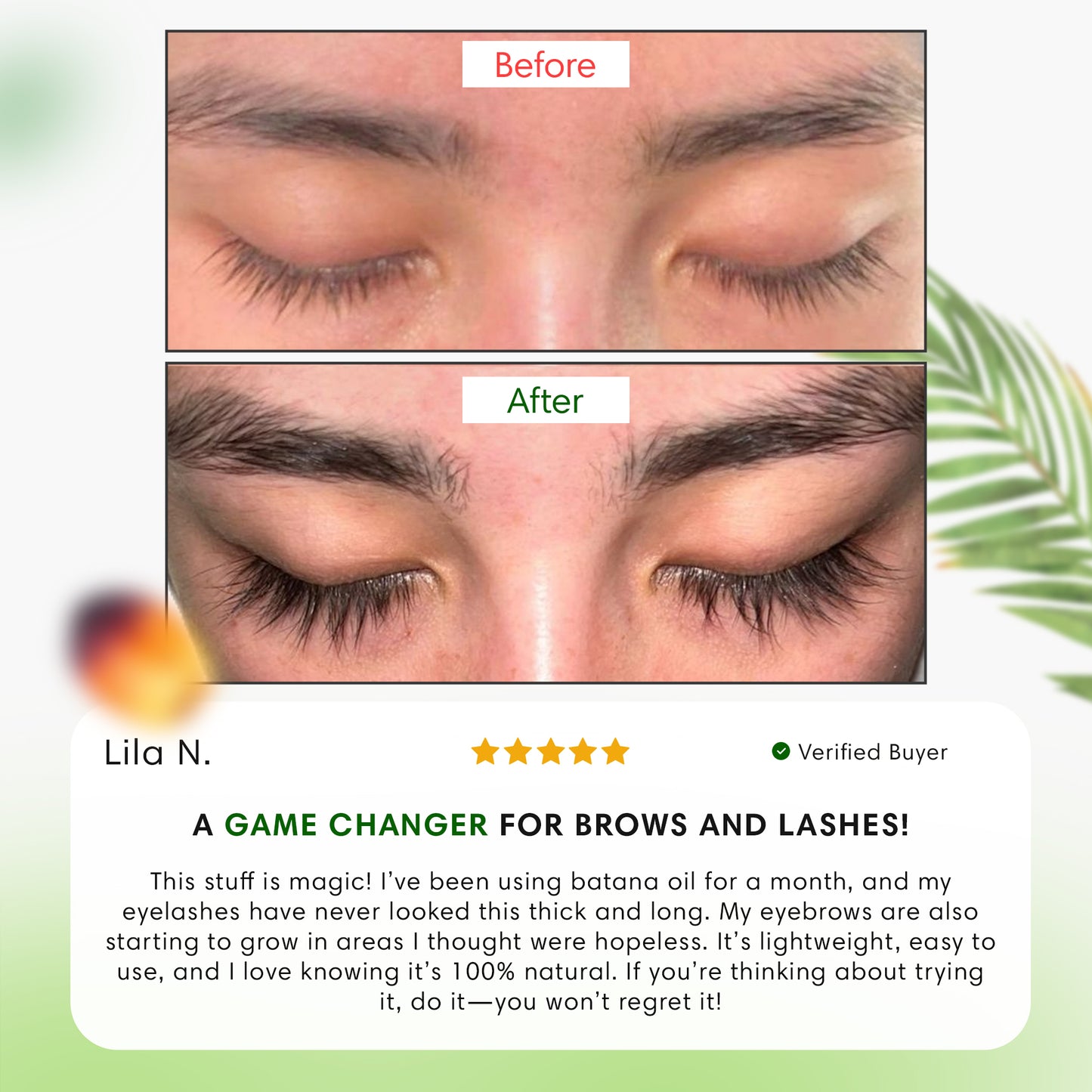 Batana Oil Lash & Brow Growth Serum